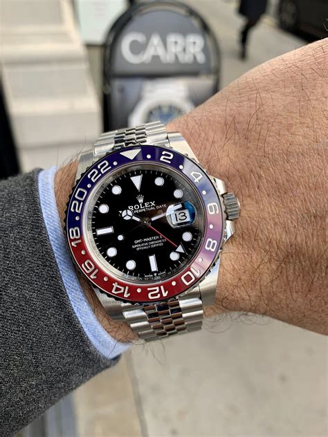 how to clean a rolex gmt master ii|Rolex 126710blro 0002 review.